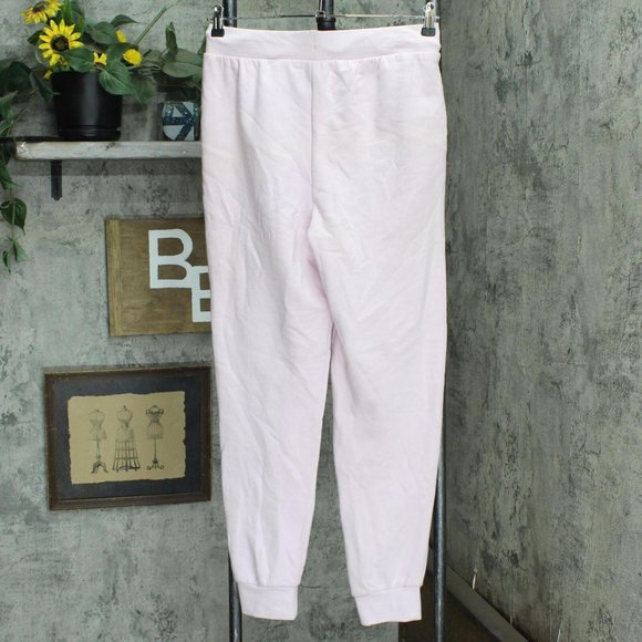 NEW Guess Womens Graphic Joggers Sweatpants V21BR8KAOR1 Pink XL - Picture 2 of 2